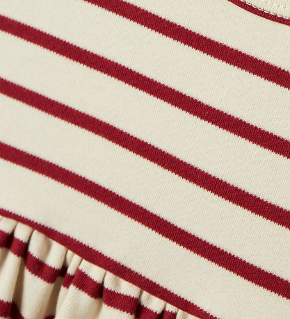 Lil' Atelier Kjole - NmfLima - Turtledove/Red Dahlia