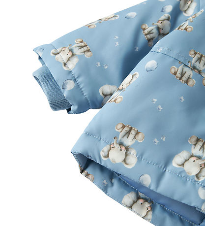 Name it Dunjakke - NbmMax - Rain Washed/ELEPHANT