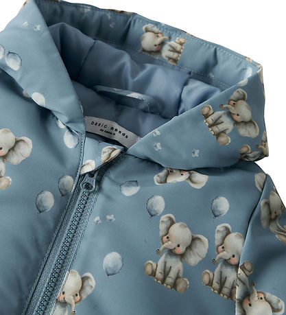 Name it Flyverdragt - NbmMax - Rain Washed/ELEPHANT