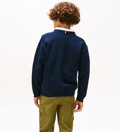 Tommy Hilfiger Sweatshirt - Varsity - Dark Night Navy