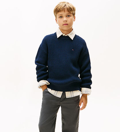 Tommy Hilfiger Bluse - Strik - Dark Night Navy