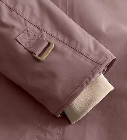 Mini A Ture Vinterjakke - MatWally Fleece - Peppercorn Plum