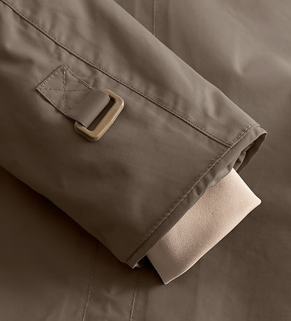 Mini A Ture Vinterjakke - MatWally Fleece - Tarmac green