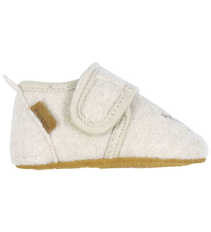 Mikk-Line Hjemmesko - Prewalker Uld - Off White