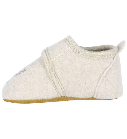 Mikk-Line Hjemmesko - Prewalker Uld - Off White