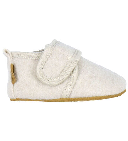 Mikk-Line Hjemmesko - Prewalker Uld - Off White