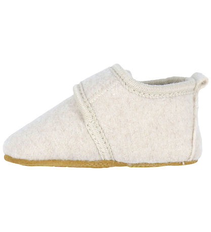 Mikk-Line Hjemmesko - Prewalker Uld - Off White