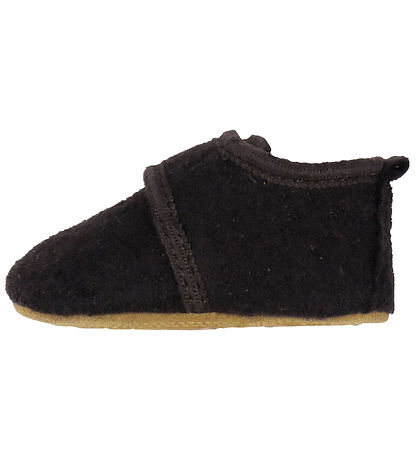 Mikk-Line Hjemmesko - Prewalker Uld - Raisin
