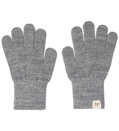 MP Handsker - Uld - Comfy - 2-pak - Mix Light Grey Mel Grape Sha