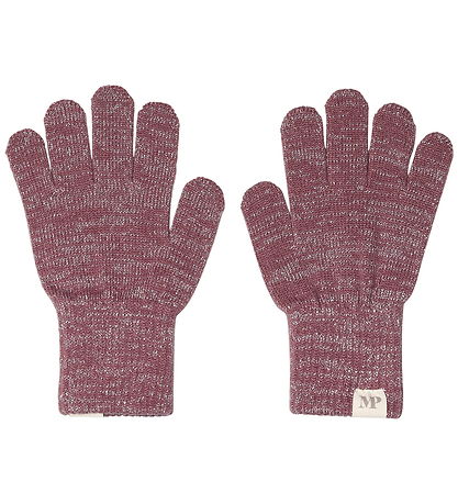 MP Handsker - Uld - Comfy - 2-pak - Mix Light Grey Mel Grape Sha
