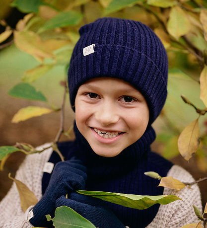 MP Handsker - Uld - Uppsala - Peacoat Blue