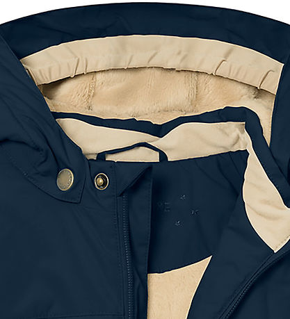 Mini A Ture Vinterjakke - MatWaldo Fleece - Outer space