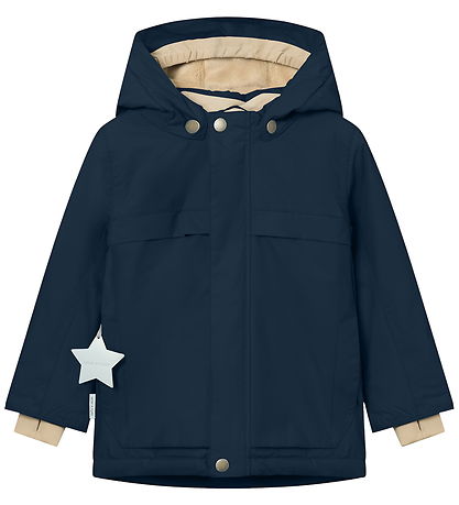 Mini A Ture Vinterjakke - MatWaldo Fleece - Outer space