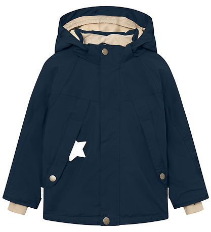 Mini A Ture Vinterjakke - MatValonso Fleece - Outer Space