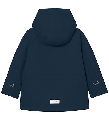 Mini A Ture Vinterjakke - MatWally Fleece - Outer Space