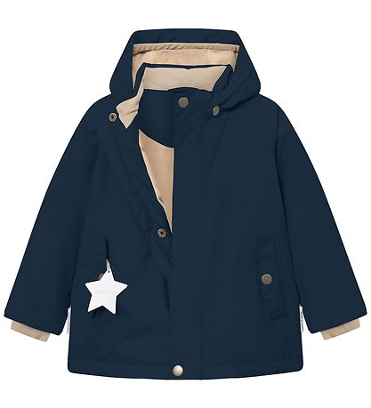 Mini A Ture Vinterjakke - MatWally Fleece - Outer Space