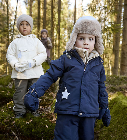 Mini A Ture Vinterjakke - MatWally Fleece - Outer Space