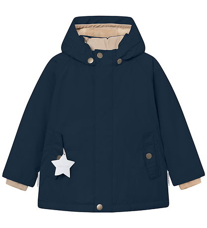 Mini A Ture Vinterjakke - MatWally Fleece - Outer Space