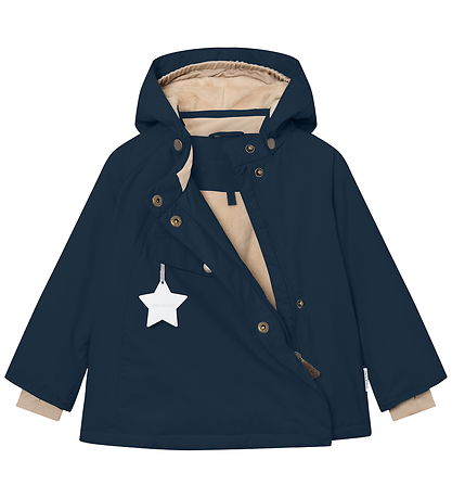 Mini A Ture Vinterjakke - MatWang Fleece - Outer Space