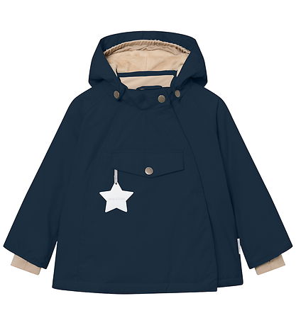 Mini A Ture Vinterjakke - MatWang Fleece - Outer Space