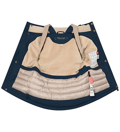 Mini A Ture Vinterjakke - MatKastorio Fleece - Outer Space