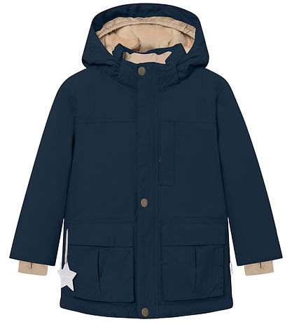 Mini A Ture Vinterjakke - MatKastorio Fleece - Outer Space