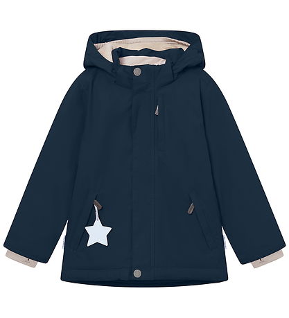Mini A Ture Vinterjakke - MatAdyanko Fleece - Outer Space