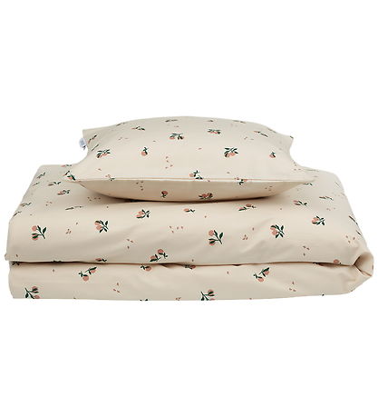 Liewood Sengetøj - Carl - Voksen - Peach/Sea shell
