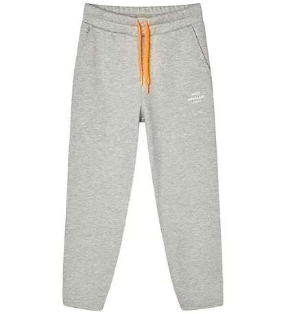 Mads Nørgaard Sweatpants - Phil - Grey Melange