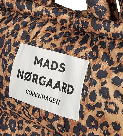Mads Nørgaard Shopper - Light Ripstop Pillow - Leo AOP/Black