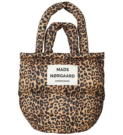 Mads Nørgaard Shopper - Light Ripstop Pillow - Leo AOP/Black