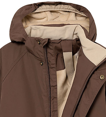 Mini A Ture Flyverdragt - MatWanni Fleece - Chestnut Brown