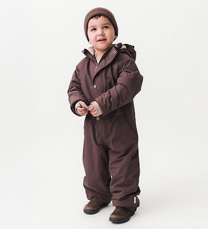 Mini A Ture Flyverdragt - MatWanni Fleece - Chestnut Brown