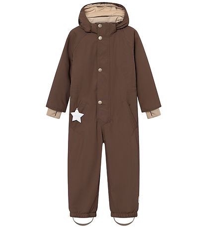 Mini A Ture Flyverdragt - MatWanni Fleece - Chestnut Brown