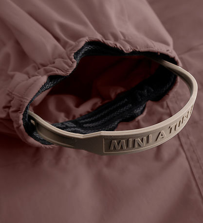 Mini A Ture Flyverdragt - MatWisti Fleece/Fur - Chestnut Brown 