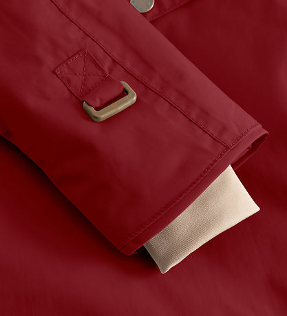 Mini A Ture Vinterjakke - MatWang Fleece - Red Merlot