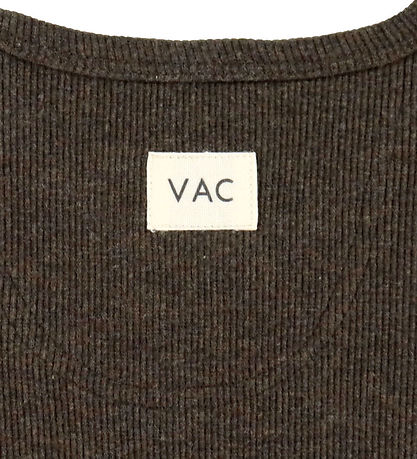 VACVAC Body L/Æ - Carlet - Rib - Dark Brown Melange