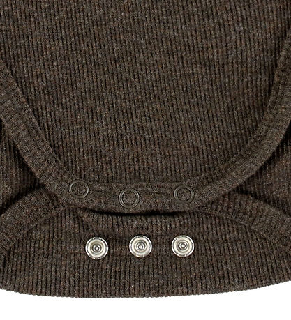 VACVAC Body L/Æ - Carlet - Rib - Dark Brown Melange