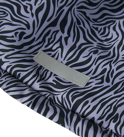 Name It Vinterjakke  - Noos - NkfMaxi - Black/ZEBRA