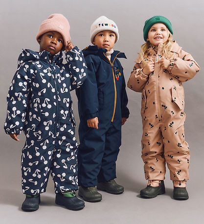 Liewood Flyverdragt - Maddy Snowsuit - Cherry Blossom/Classic Na