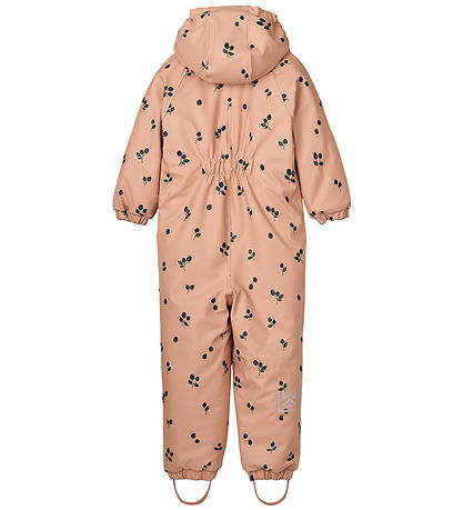 Liewood Flyverdragt - PU - Maddy - Berry/Pale Tuscany/Embroidery