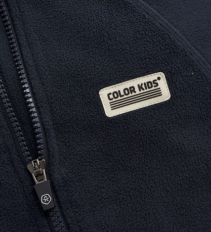 Color Kids Fleece Dragt -  Total Eclipse