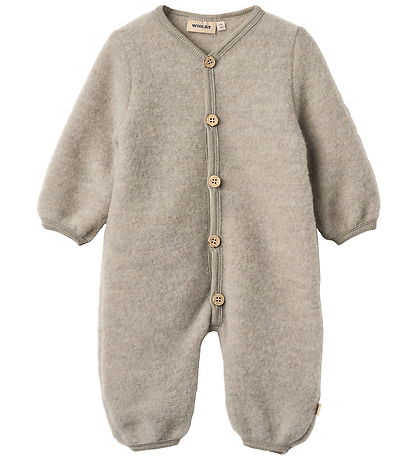 Wheat Heldragt - Uld - Levi - khaki melange