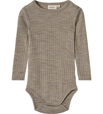 Wheat Body l/æ - Uld/Silke - Liea - khaki melange