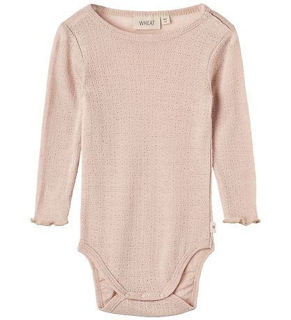 Wheat Body l/æ - Uld/Silke - Hulmønster - Liea - Pale Lilac