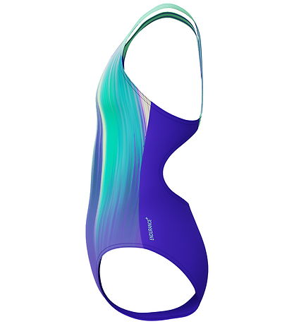 Speedo Badedragt - Digi Placement Splashback - Blue/Purple