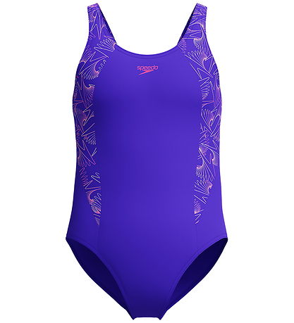 Speedo Badedragt - HyperBoom Splice Muscleback - Blue/Purple