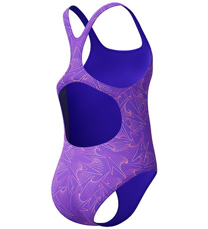 Speedo Badedragt - HyperBoom Allover Medalist - Blue/Purple