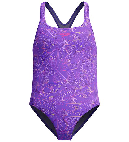 Speedo Badedragt - HyperBoom Allover Medalist - Blue/Purple