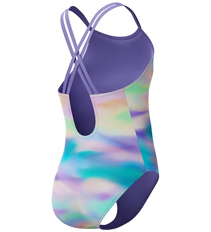 Speedo Badedragt - Printed Twinstrap - Light Purple